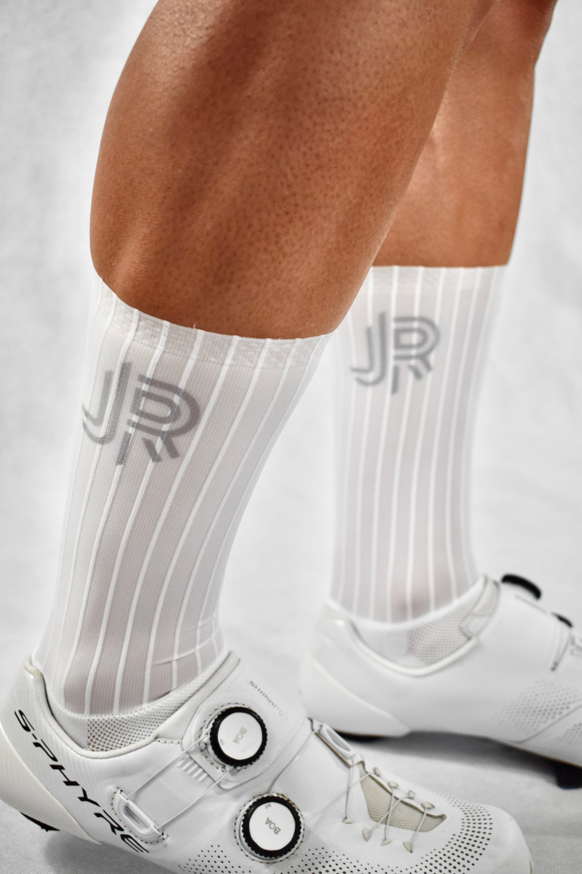 Aero socks v2 white wit