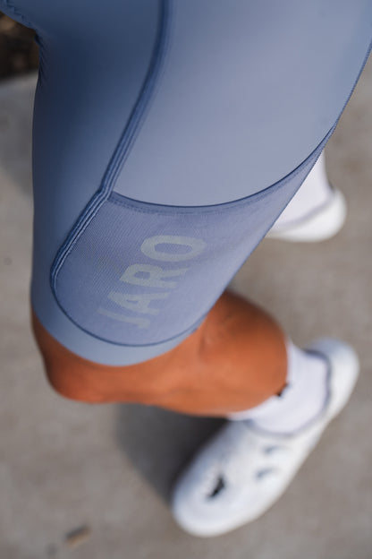 JARO FINESTRE CARGO BIB SHORT – LIGHT GREY
